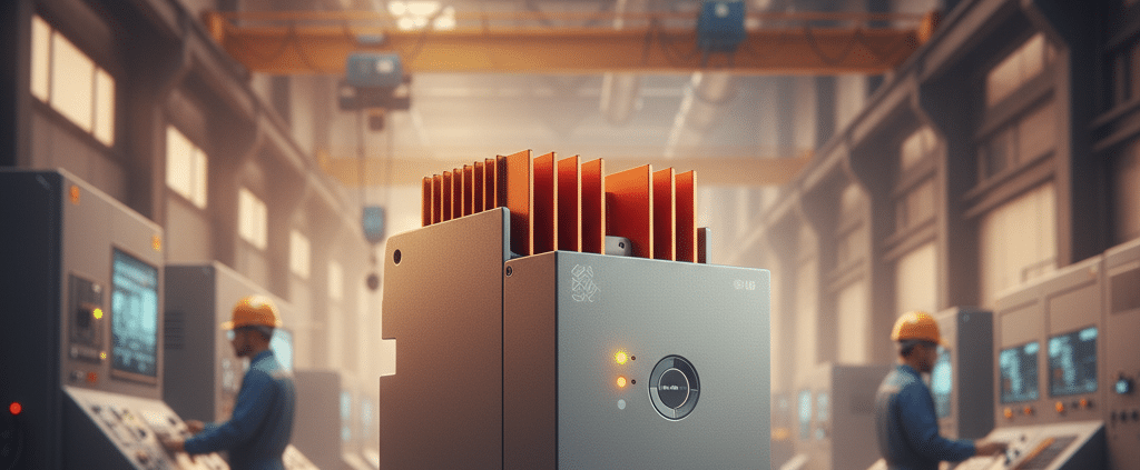 A product photo of the ABB PSR softstarters, a compact and efficient motor starting solution for industrial applications.