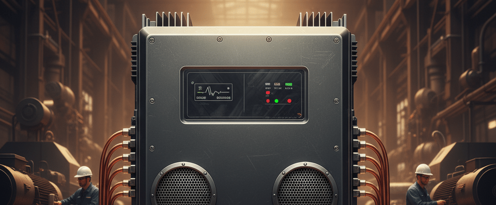 Front view of the Benshaw RX2E softstarters, a reduced voltage starter designed for optimal motor protection.