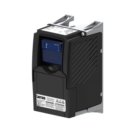 0.5 HP Lenze AC Tech i510 Series NEMA 1/IP20 Enclosed Protec Variable Frequency Drive | 200 - 240 VAC Single Phase Input | 240 VAC Three Phase Output | 0.5 Amps | I51BP137D00001U00S (Includes I5MADK0000000S Keypad, Normally Sold Separately)