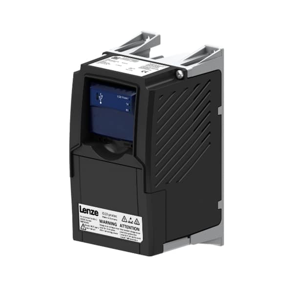 0.5 HP Lenze AC Tech i510 Series NEMA 1/IP20 Enclosed Protec Variable Frequency Drive | 200 - 240 VAC Single Phase Input | 240 VAC Three Phase Output | 0.5 Amps | I51BP137D00001U00S (Includes I5MADK0000000S Keypad, Normally Sold Separately)