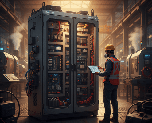 invertek optidrive cabinet variable frequency drives vfds - A pre-engineered Invertek Optidrive cabinet variable frequency dr