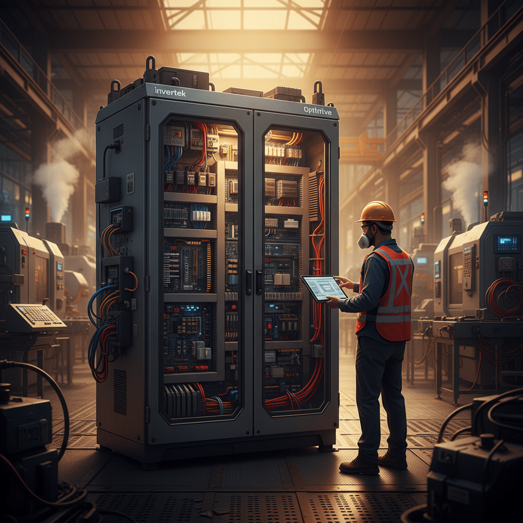 invertek optidrive cabinet variable frequency drives vfds - A pre-engineered Invertek Optidrive cabinet variable frequency dr