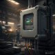 A close-up of the Invertek Optidrive E3 variable frequency drives VFDs, highlighting its robust IP66-rated enclosure for d...