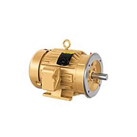 0.5 HP Baldor General Purpose Three Phase C-Face AC Motor | 230 / 460 VAC | 1.0 Amps @ 230 VAC | 56C Frame | TEFC | 60 Hz | 1800 RPM | CM3538