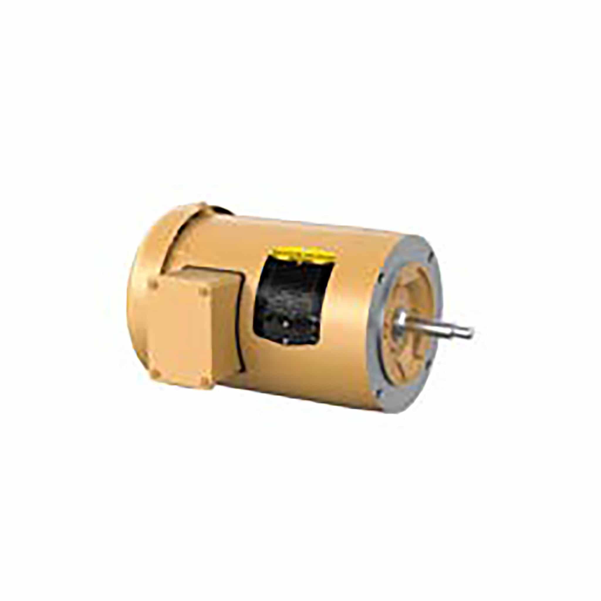 Baldor 5 HP, 1750 RPM, 3 Phase, 60 Hz, 184T, 3640M, OPEN, F1 - EBM3218T-DI