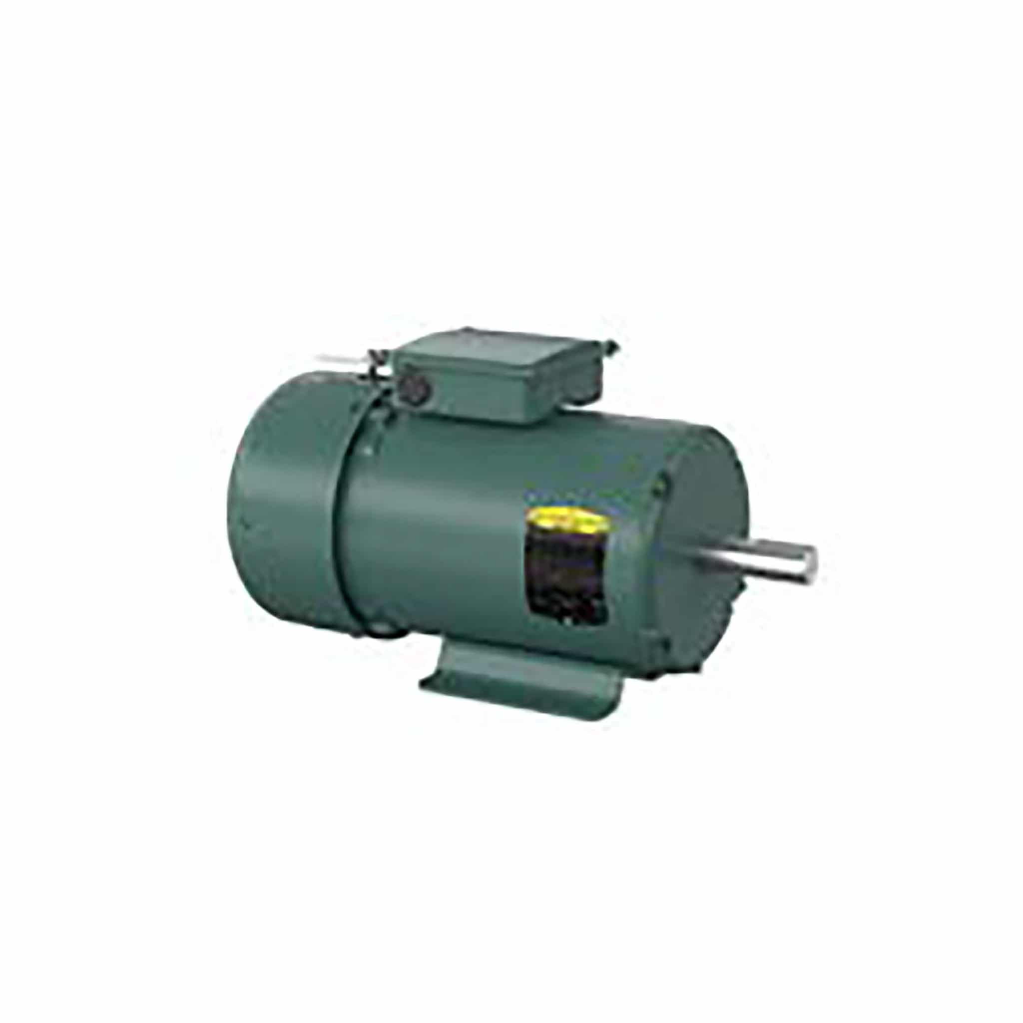 Baldor 1/.75KW HP, 1770 1/MIN RPM, 3 Phase, 60 Hz, 143TY, 3 - EBM3546T-S