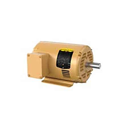 Baldor 1 HP, 3500 RPM, 3 Phase, 60 Hz, 56, 3512M, OPEN, F1, N - EM31115-G