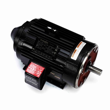 Speed Ratio Motor, 5 HP, 3 Ph, 60 Hz, 575 V, 1800 RPM, 184TC Frame, TENV