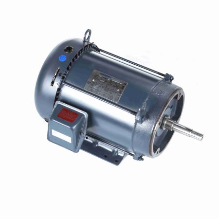 Close-Coupled Pump Motor, 3 & 2 HP, 3 Ph, 60 & 50 Hz, 230/460 & 190/380 V, 1200 & 1000 RPM, 213JMV Frame, TEFC