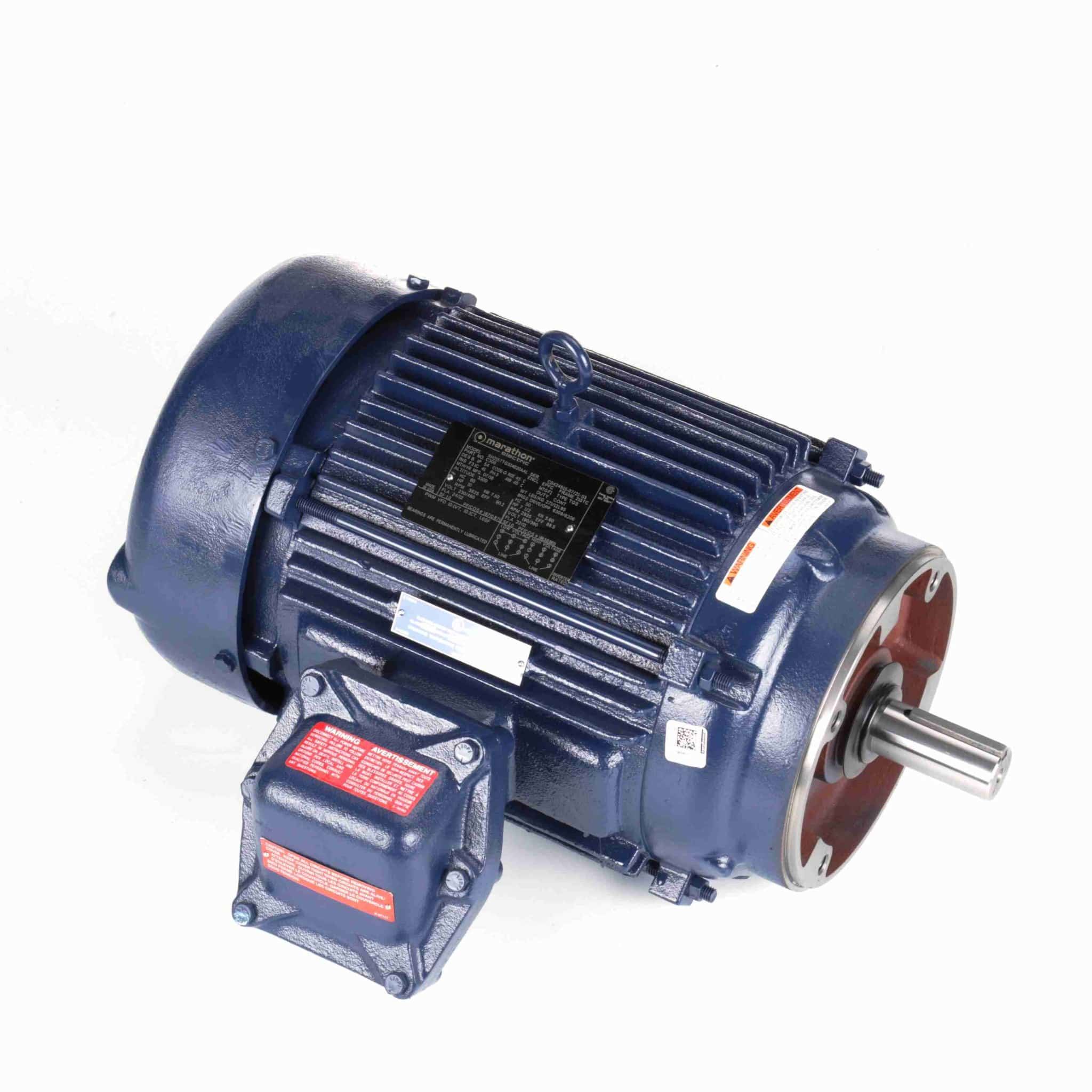 Explosion Proof Motor, 7.50 & 5 HP, 3 Ph, 60 & 50 Hz, 230/460 & 190/380 V, 3600 & 3600 RPM, 213TC Frame, EPFC