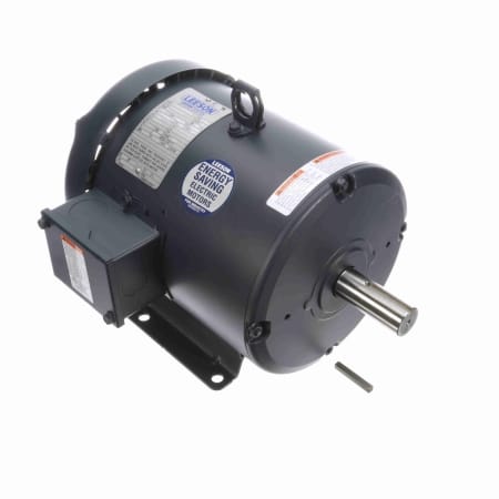 Multispeed Motor, 2 & 1 HP, 3 Ph, 60 & 60 Hz, 460 & 460 V, 1800 & 1800 RPM, 184T Frame, TEFC