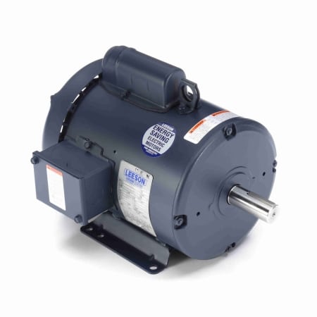 General Purpose Motor, 2 HP, 1 Ph, 60 Hz, 115/208-230 V, 1800 & 1800 RPM, 182T Frame, TEFC
