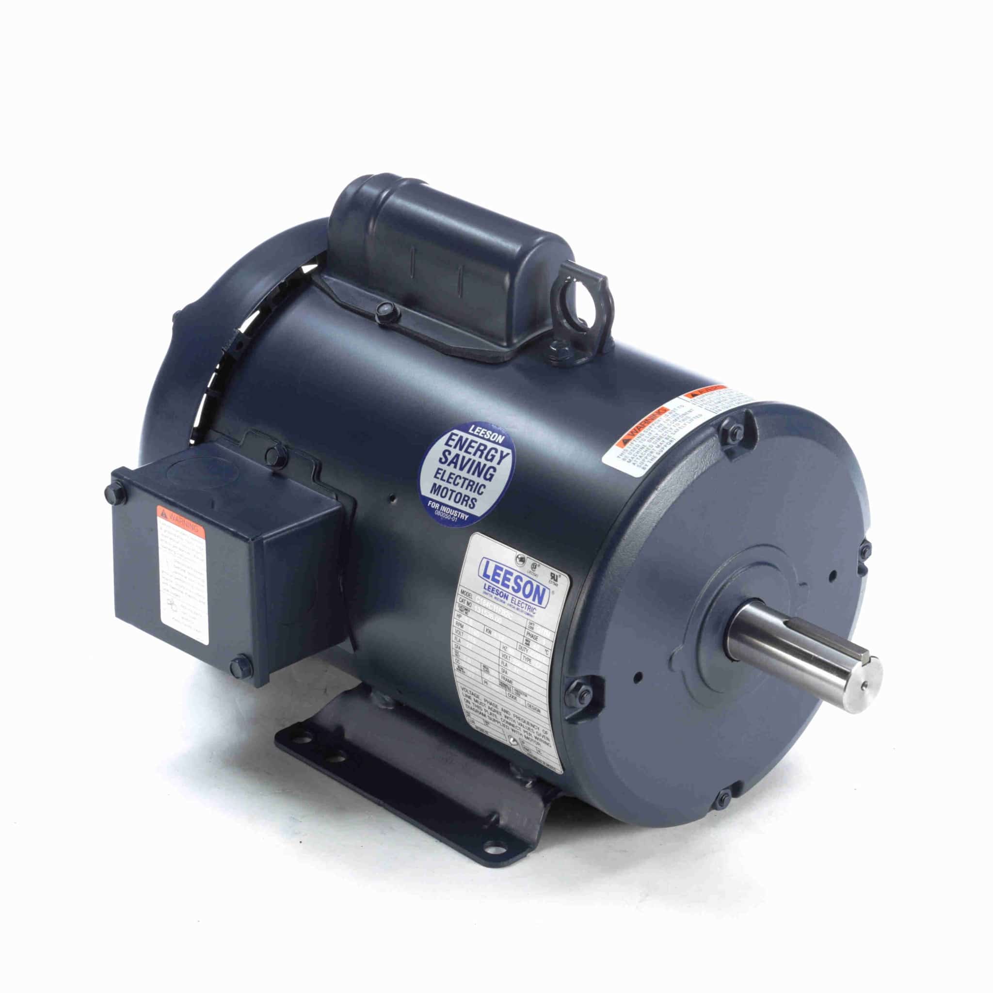 General Purpose Motor, 1.50 HP, 1 Ph, 60 Hz, 115/208-230 V, 1200 & 1200 RPM, 184T Frame, TEFC