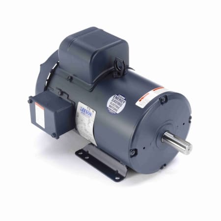 General Purpose Motor, 5 HP, 1 Ph, 60 Hz, 230 V, 1800 & 1800 RPM, 184T Frame, TEFC