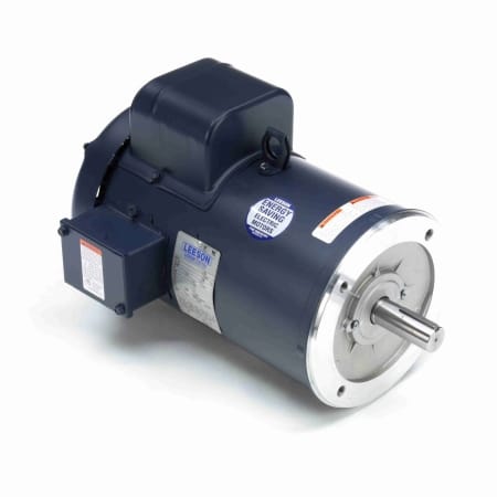 General Purpose Motor, 5 HP, 1 Ph, 60 Hz, 230 V, 1800 & 1800 RPM, 184TC Frame, TEFC