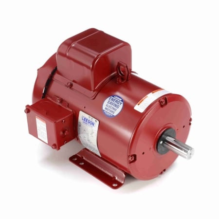 Agricultural Motor, 3 HP, 1 Ph, 60 Hz, 230 V, 1800 & 1800 RPM, 184T Frame, TEFC