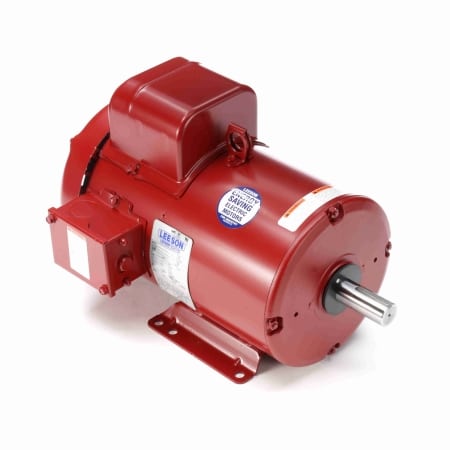 Agricultural Motor, 5 HP, 1 Ph, 60 Hz, 230 V, 1800 & 1800 RPM, 184T Frame, TEFC