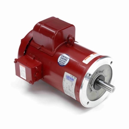 Agricultural Motor, 5 HP, 1 Ph, 60 Hz, 230 V, 1800 & 1800 RPM, 184TC Frame, TEFC