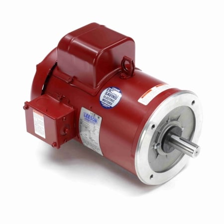 Agricultural Motor, 3 HP, 1 Ph, 60 Hz, 230 V, 1800 & 1800 RPM, 184TC Frame, TEFC