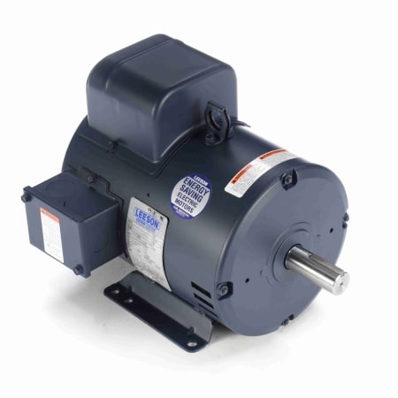 General Purpose Motor, 5 HP, 1 Ph, 60 Hz, 208-230 V, 3600 & 3600 RPM, 184T Frame, DP