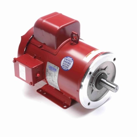 Agricultural Motor, 3 HP, 1 Ph, 60 Hz, 230 V, 1800 & 1800 RPM, 184TC Frame, TEFC