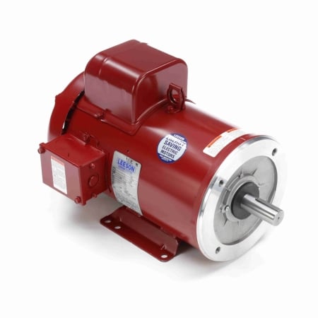 Agricultural Motor, 5 HP, 1 Ph, 60 Hz, 230 V, 1800 & 1800 RPM, 184TC Frame, TEFC