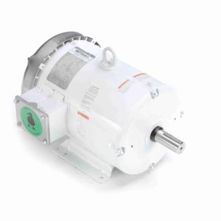 Washdown Motor, 5 HP, 3 Ph, 60 Hz, 230/460 V, 1800 & 1800 RPM, 184T Frame, TEFC