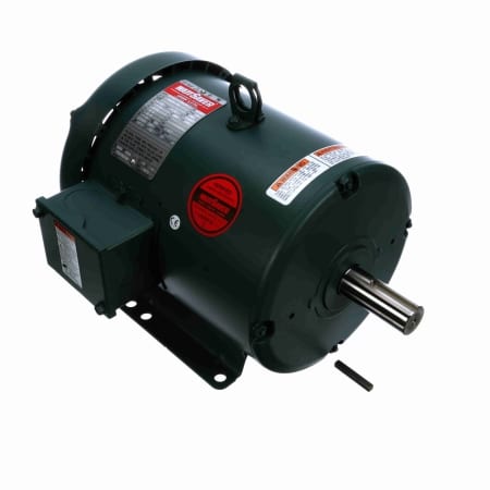 General Purpose Motor, 1.50 HP, 3 Ph, 60 Hz, 575 V, 1200 & 1200 RPM, 182T Frame, TEFC