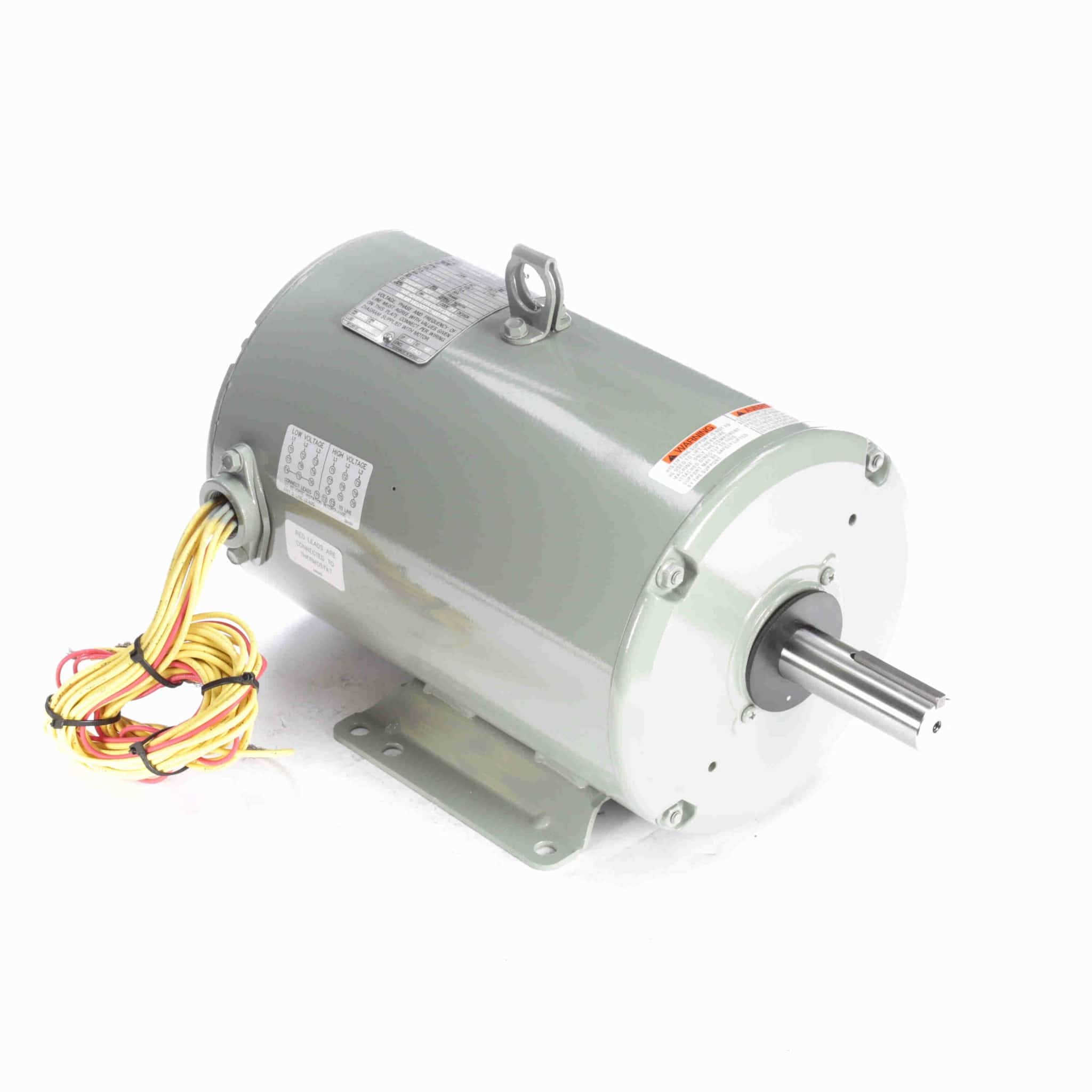 Crop Dryer Motor, 7.50 & 10.50 HP, 3 Ph, 60 & 60 Hz, 230/460 & 230/460 V, 3600 & 3600 RPM, 184TZ Frame, TEAO