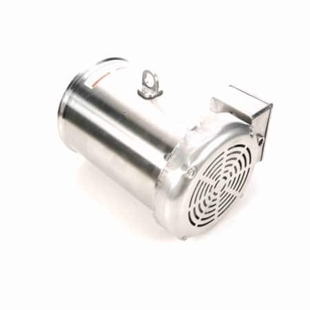 Washdown Motor, 5 & 3 HP, 3 Ph, 60 & 50 Hz, 230/460 & 190/380 V, 3600 & 3000 RPM, 184TC Frame, TEFC