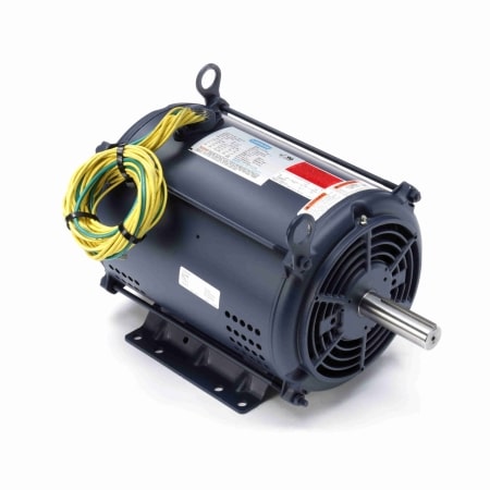 Crop Dryer Motor, 10 & 15 HP, 3 Ph, 60 & 60 Hz, 208-220/440 & 208-220/440 V, 3600 & 3600 RPM, 215TZ Frame, DP