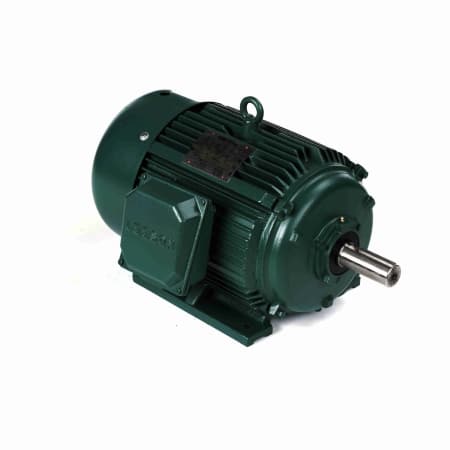 Washdown Motor, 7.50 & 5 HP, 3 Ph, 60 & 50 Hz, 208-230/460 & 190/380 V, 1800 & 1500 RPM, 213TC Frame, TEFC