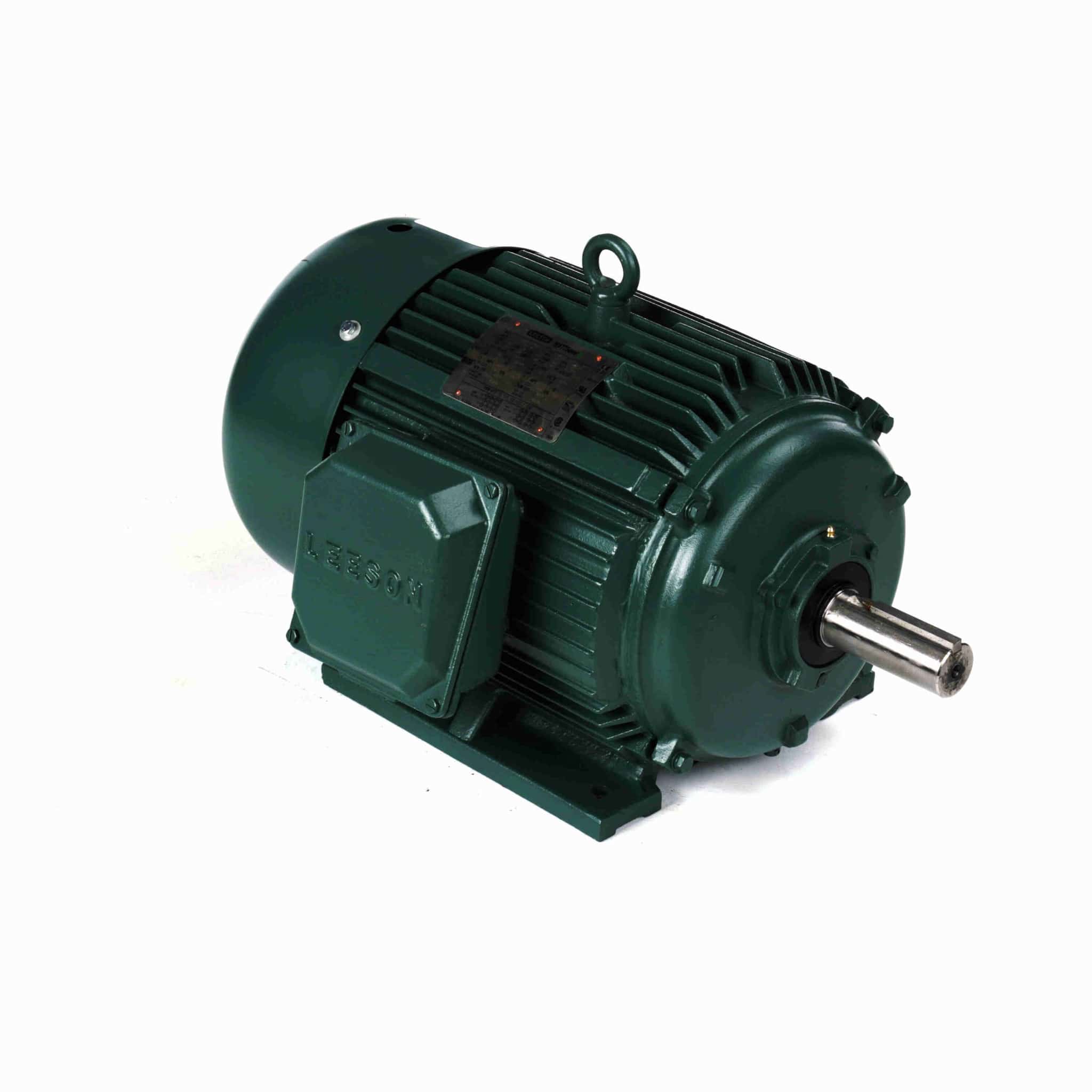 Washdown Motor, 7.50 & 5 HP, 3 Ph, 60 & 50 Hz, 208-230/460 & 190/380 V, 1800 & 1500 RPM, 213TC Frame, TEFC