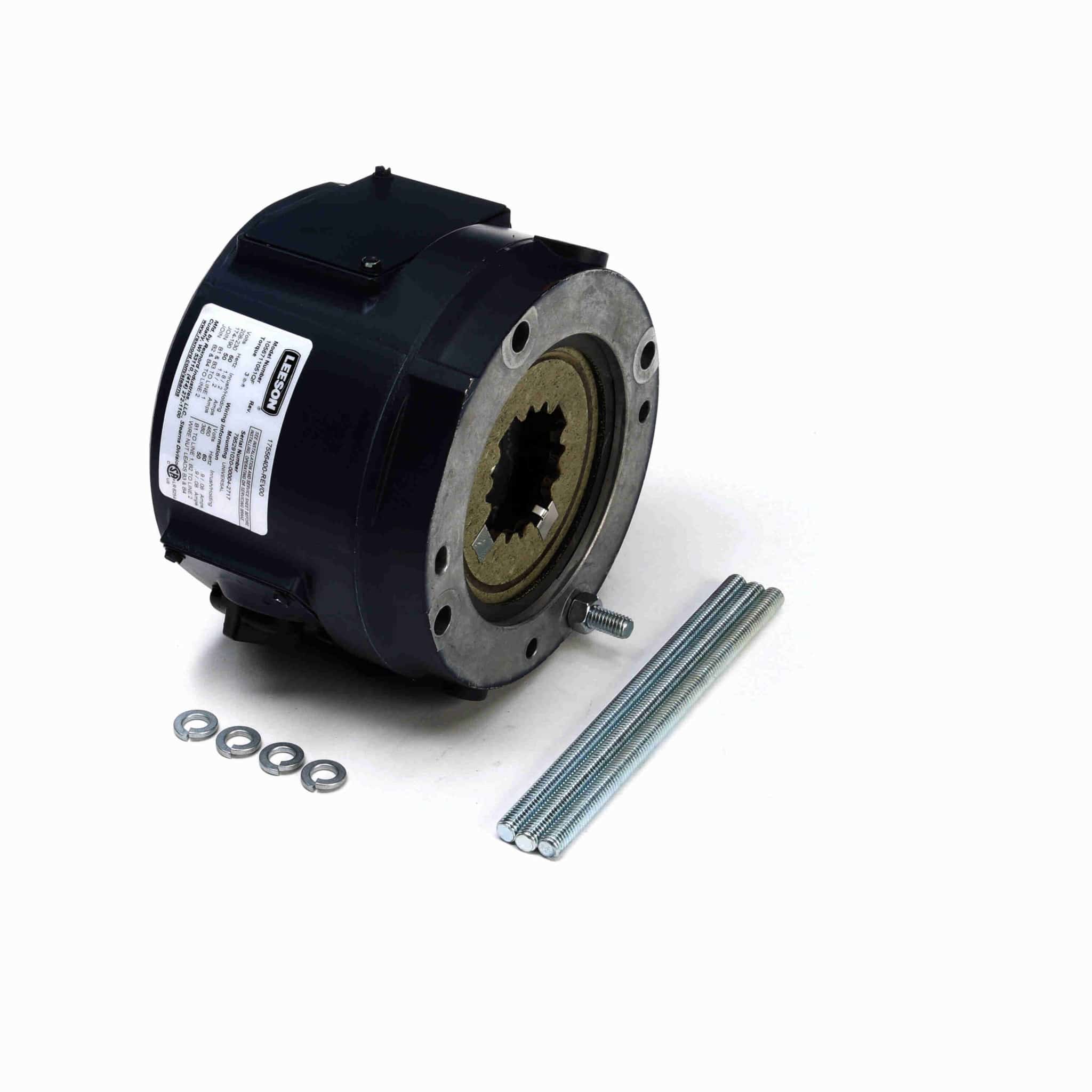 3 LB-FT COUPLER BRAKE.56C.NEMA2/IP23.230/460V.1PH.ALUMINUM STEARNS 1056711051QF
