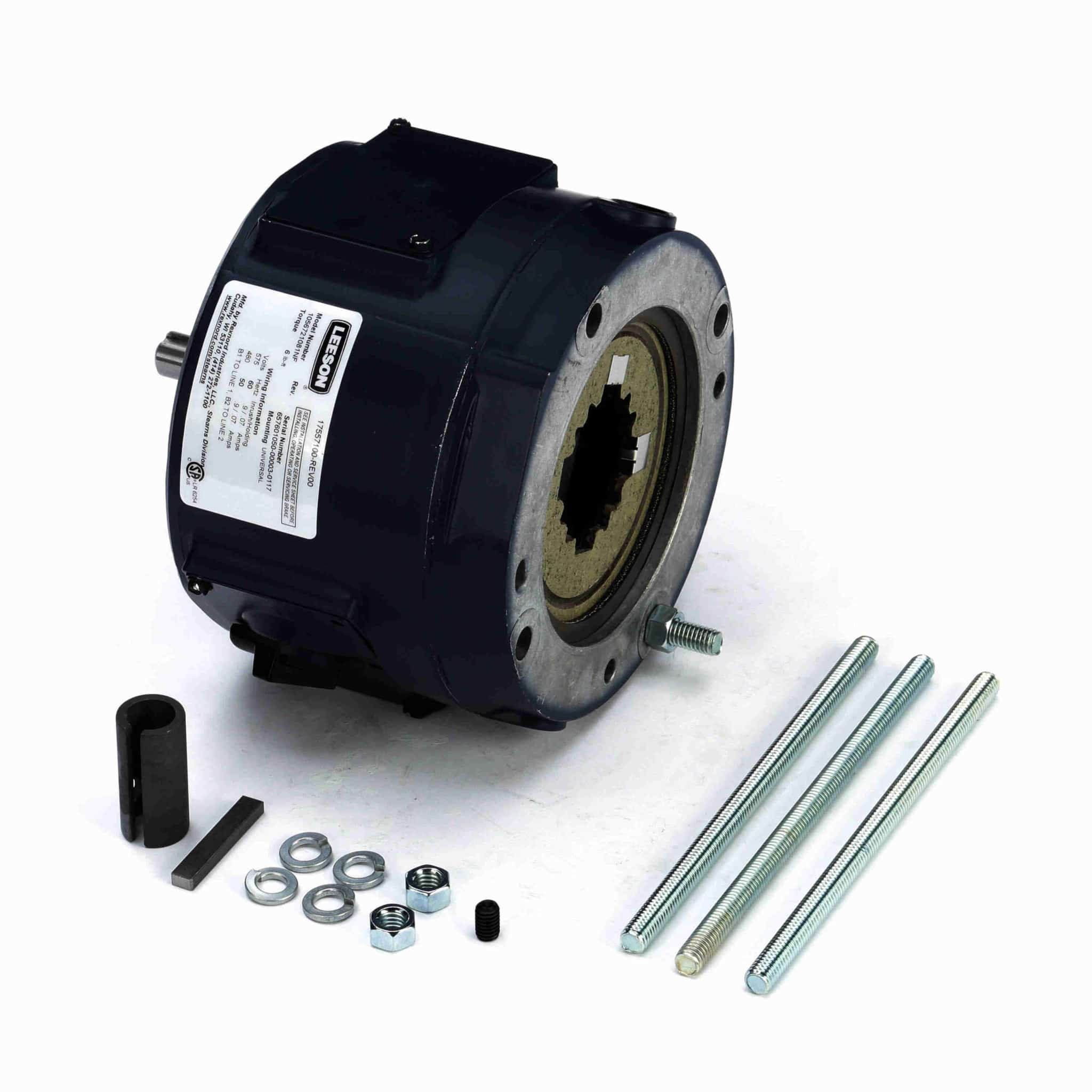 6 LB-FT COUPLER BRAKE.56C/143-5TC.NEMA2/IP23.575V.1PH.ALUMINUM
