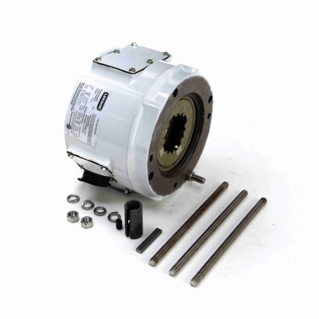 6 LB-FT COUPLER BRAKE.56C/143-5TC.NEMA4X/IP55/BISSC.115/230V.1PH.ALUMINUM STEARNS 1056724081PF