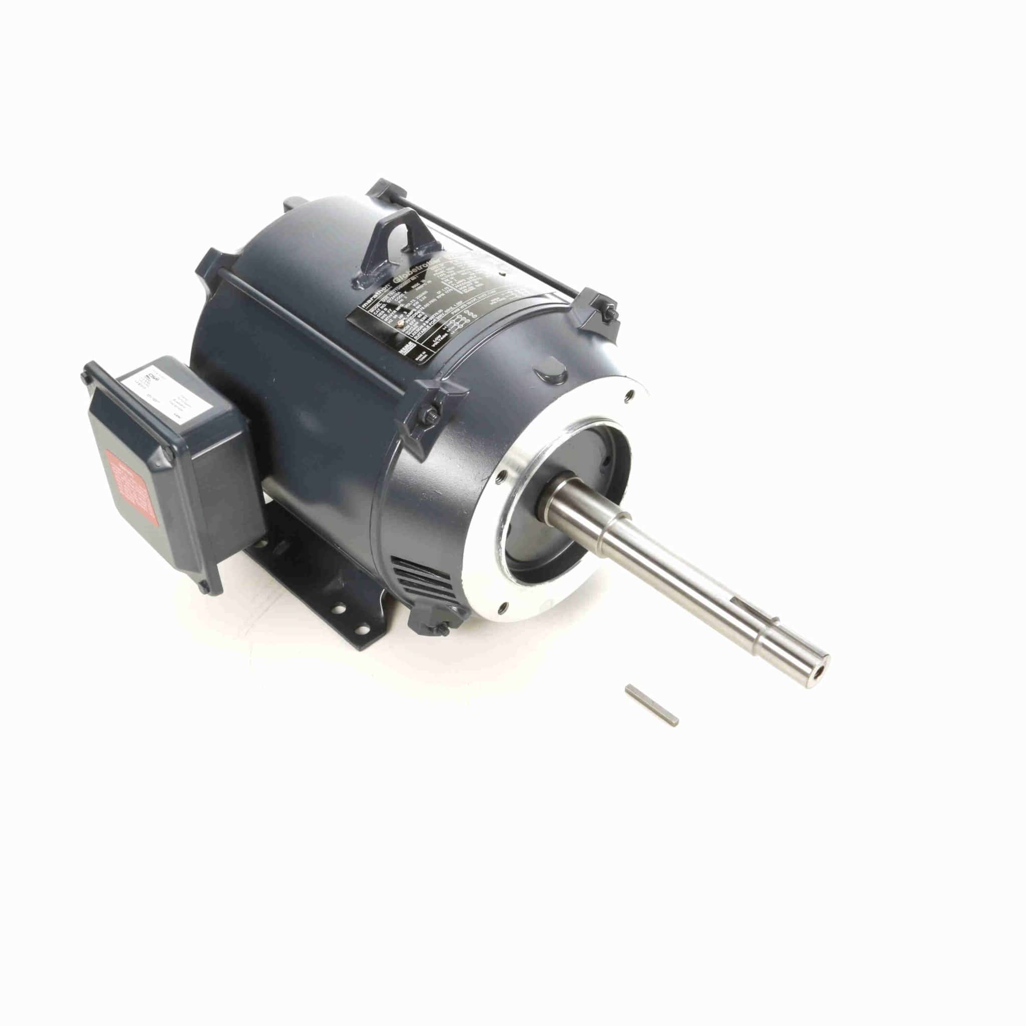 Close-Coupled Pump Motor, 3 & 2 HP, 3 Ph, 60 & 50 Hz, 230/460 & 190/380 V, 1800 & 1500 RPM, 182JP Frame, DP