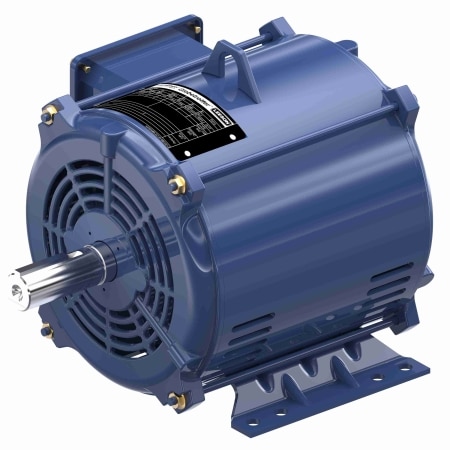 General Purpose Motor, 5 HP, 3 Ph, 60 Hz, 200 V, 1800 & 1800 RPM, 184T Frame, DP