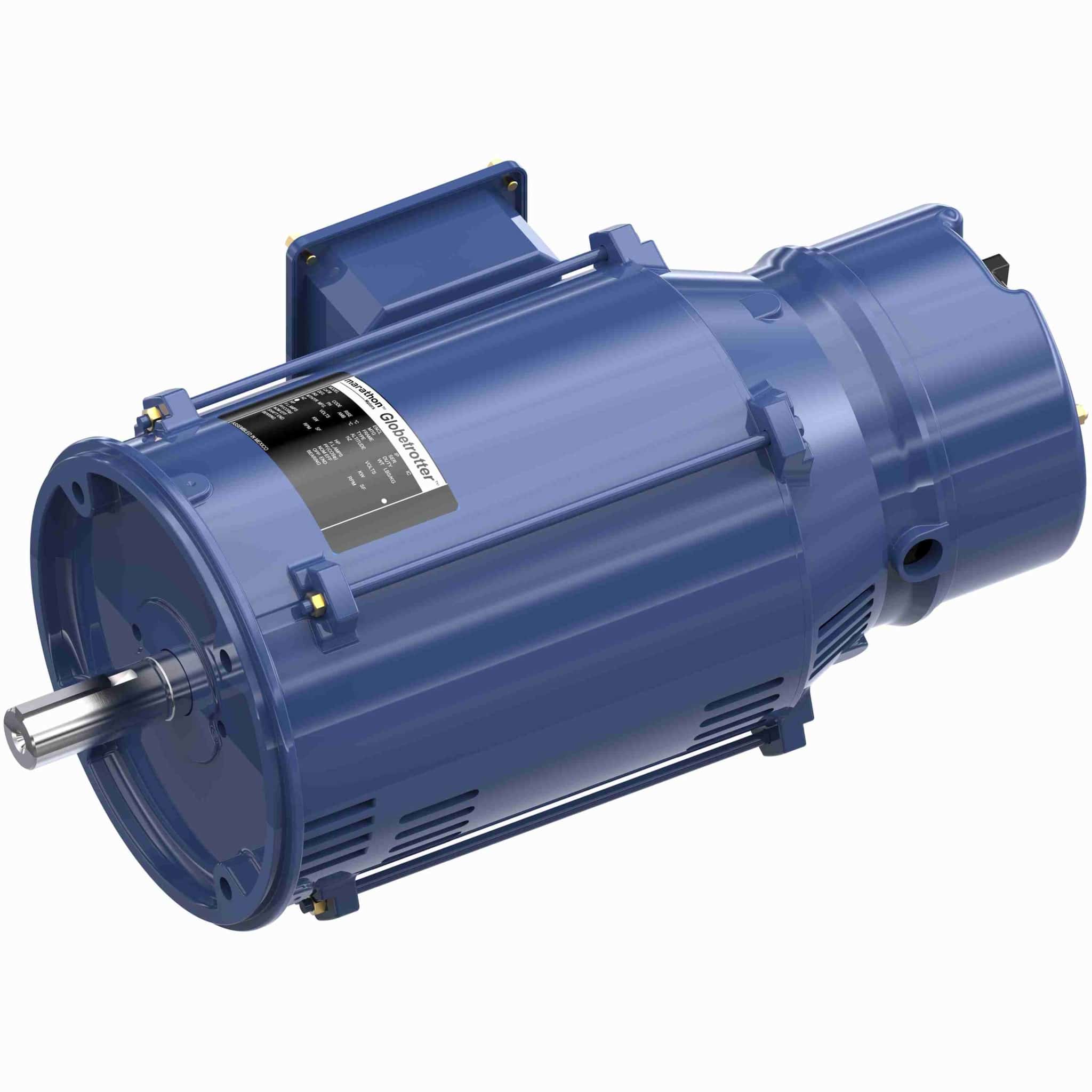 Brake Motor, 3 & 2 HP, 3 Ph, 60 & 50 Hz, 230/460 & 190/380 V, 1800 & 1500 RPM, 182TC Frame, DP