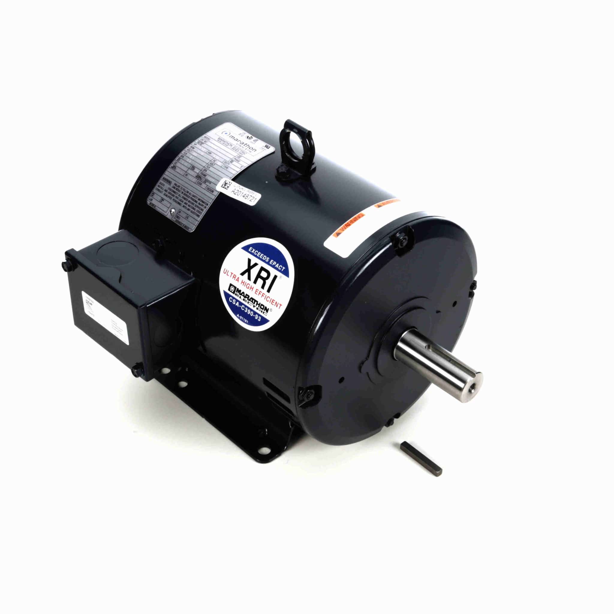 General Purpose Motor, 1.50 HP, 3 Ph, 60 Hz, 200 V, 1200 & 1200 RPM, 182T Frame, DP