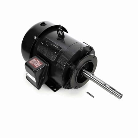 Close-Coupled Pump Motor, 3 & 2 HP, 3 Ph, 60 & 50 Hz, 230/460 & 190/380 V, 3600 & 3000 RPM, 182JP Frame, TEFC
