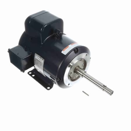 Close-Coupled Pump Motor, 5 HP, 1 Ph, 60 Hz, 230 V, 3600 RPM, 184JP Frame, DP