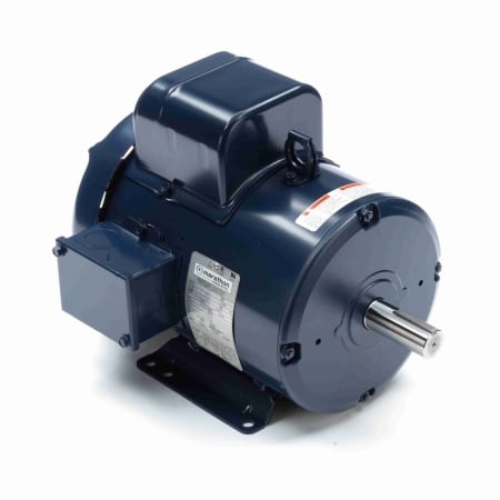 General Purpose Motor, 3 HP, 1 Ph, 60 Hz, 115/208-230 V, 1800 RPM, 184T Frame, TEFC