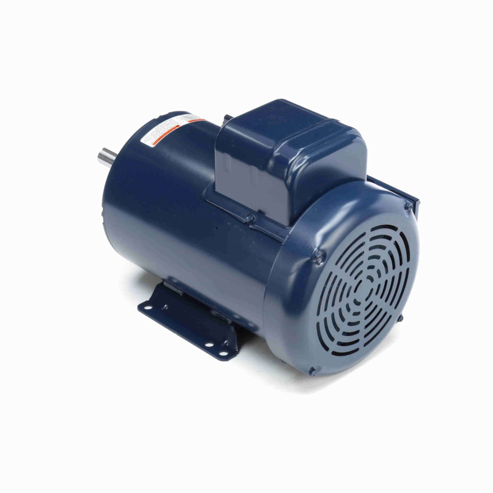 Close-Coupled Pump Motor, 5 HP, 1 Ph, 60 Hz, 230 V, 3600 RPM, 184JM Frame, TEFC