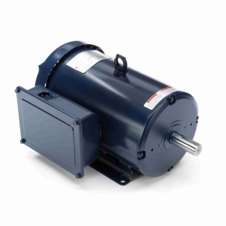 General Purpose Motor, 5 HP, 1 Ph, 60 Hz, 208-230 V, 1800 RPM, 184T Frame, TEFC