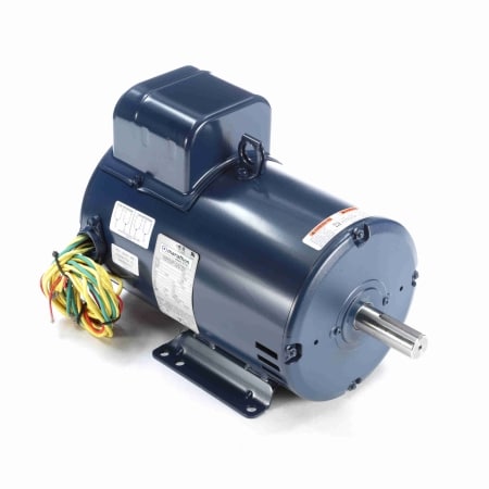 Crop Dryer Motor, 5 & 7 HP, 1 Ph, 60 & 60 Hz, 230 & 230 V, 3600 & 3600 RPM, 184TZ Frame, DPAO