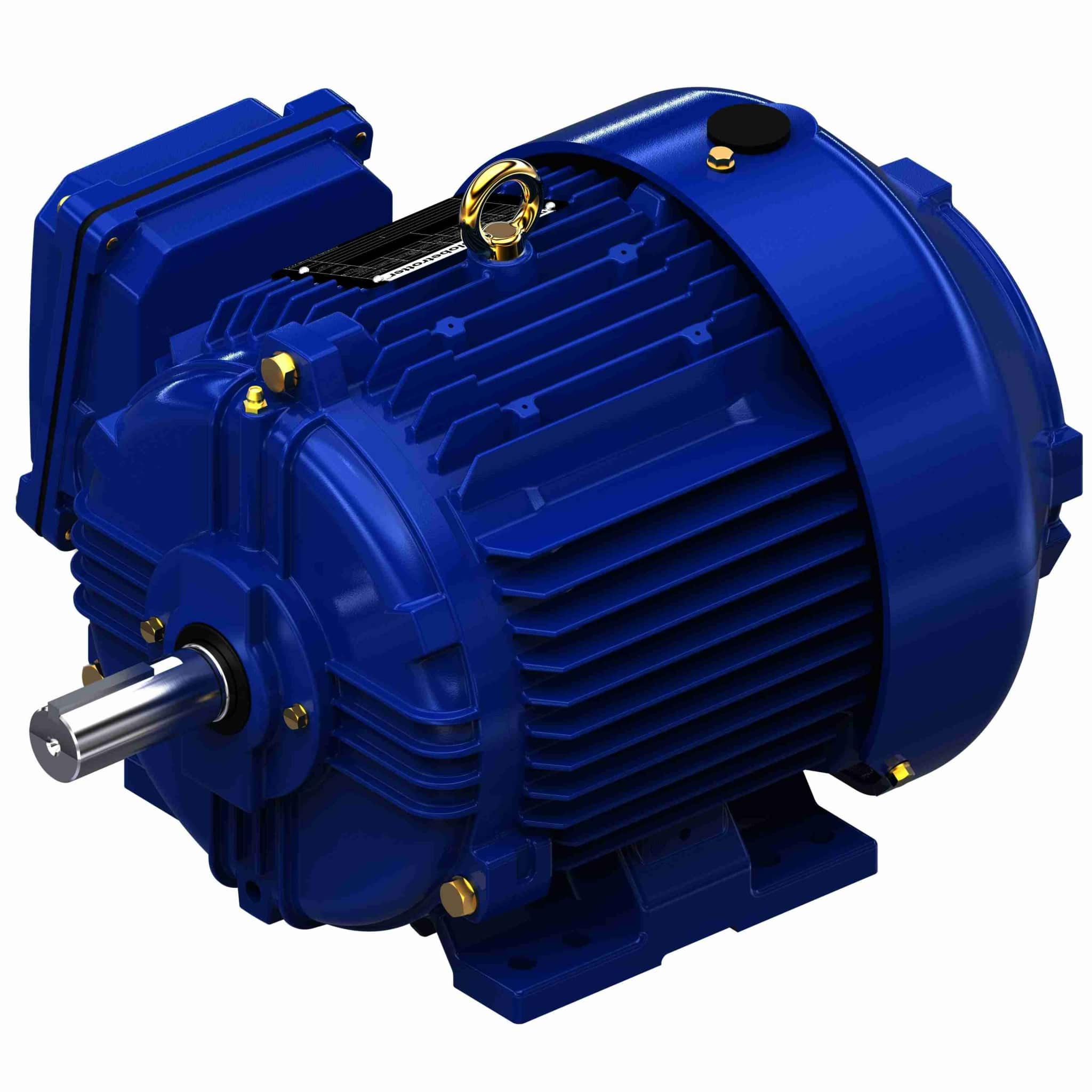Cooling Tower Motor, 3 & 0.75 HP, 3 Ph, 60 & 60 Hz, 460 & 460 V, 1800 & 1800 RPM, 184T Frame, TEFC