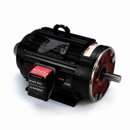 Speed Ratio Motor, 5 HP, 3 Ph, 60 Hz, 230/460 V, 1800 RPM, 184TC Frame, TENV