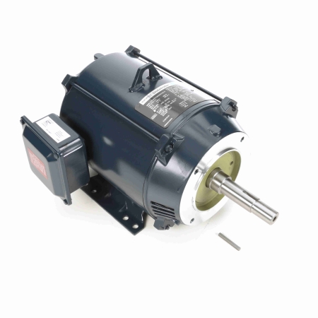 Close-Coupled Pump Motor, 7.50 & 5 HP, 3 Ph, 60 & 50 Hz, 230/460 & 190/380 V, 3600 & 3000 RPM, 184JM Frame, DP