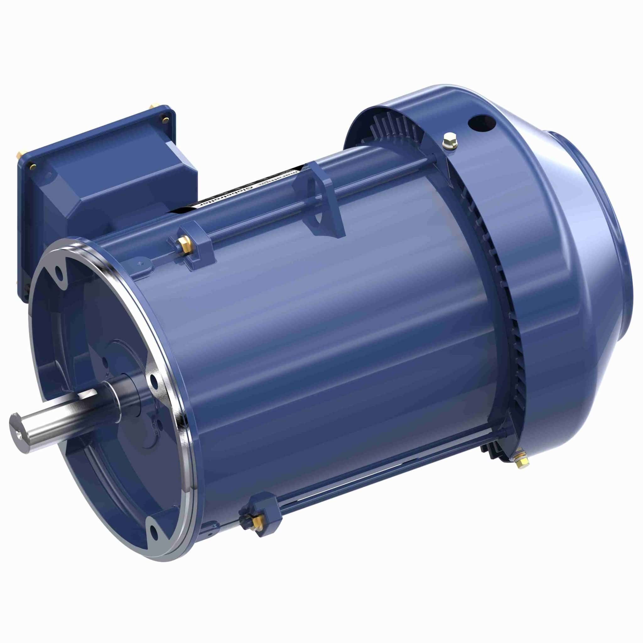 General Purpose Motor, 5 & 3 HP, 3 Ph, 60 & 50 Hz, 230/460 & 190/380 V, 3600 & 3000 RPM, 184TC Frame, TEFC